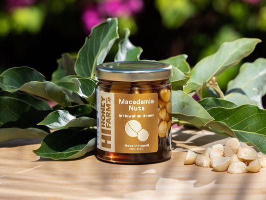 Macadamia nuts in Hawaiian honey