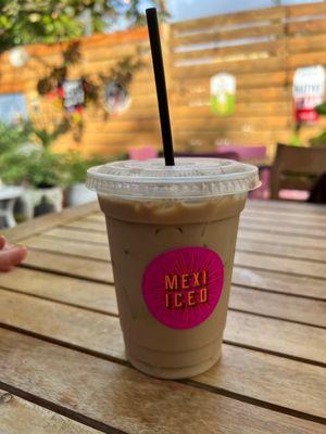 Horchata iced coffee