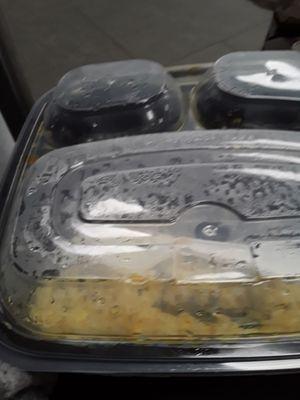 Food container from Asian Curry Hut