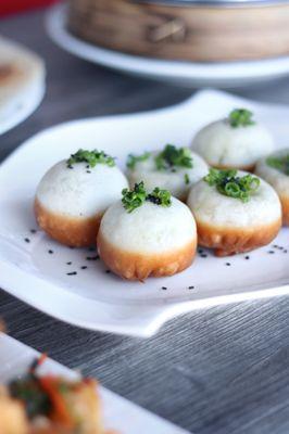 Pan fried pork buns