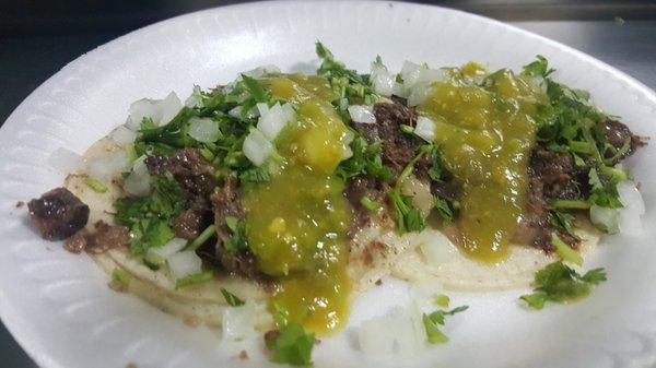 Maciza tacos. $1.50 each.