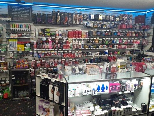 Butt plugs, toys, supplements and more