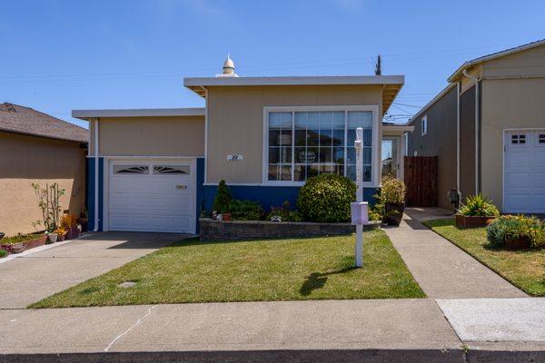 73 Oceanside Dr., Daly City  SOLD for $112,000 over asking!