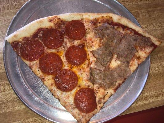 Pepperoni Pizza, Sausage Pizza