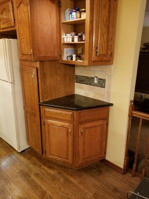 Backsplash & kitchen remodel fully installation!!