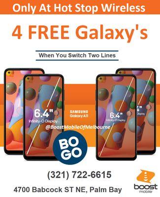 Buy 1 Get 1 Free Samsung A11 ( When You Switch Today )