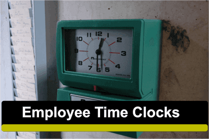 Employee Time Clocks