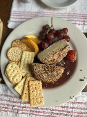 Pecan Crusted Brie