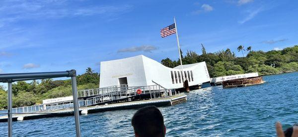 USS Arizona Memorial.