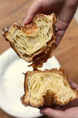 Lemon-Juniper Kouign Amann from Flightless Bakery ($5)