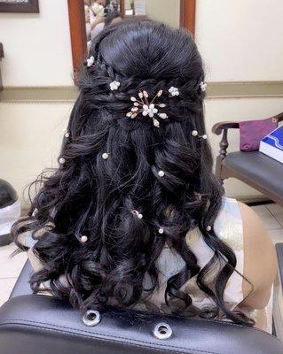 Hair for civil ceremony