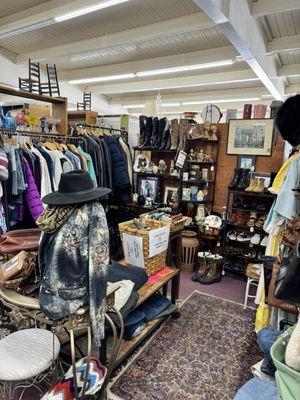 Vintage clothing that is priced really well.