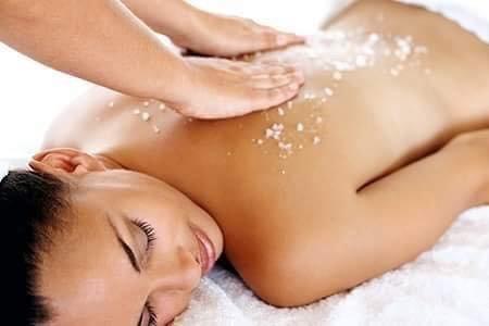 We offer body scrubs!