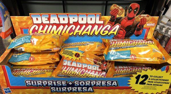 10/15/18. Monday morning. Deadpool. Who wants some chimichangas??