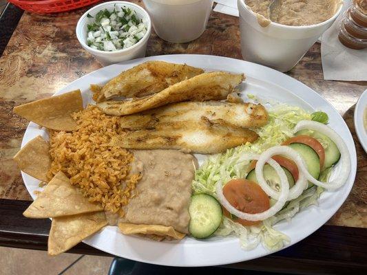 Pescado plato