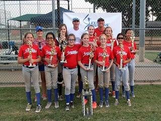 12U Fastpitch 1st Place Tournament Champs