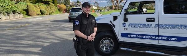 Armed security guard in Seattle, WA