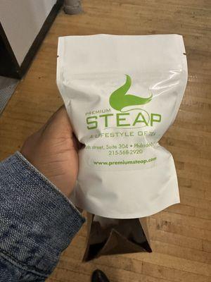 4oz bag of tea (loose leaf)