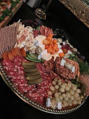 Catering by Olive market charcuterie board