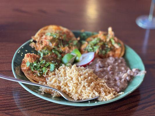 Queso Taco plate