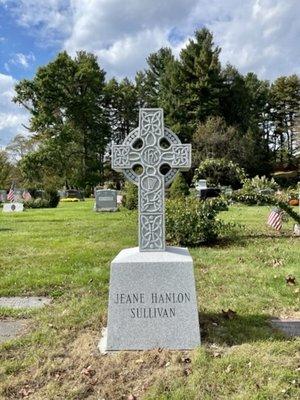 Celtic Cross Monument from Deveney & White