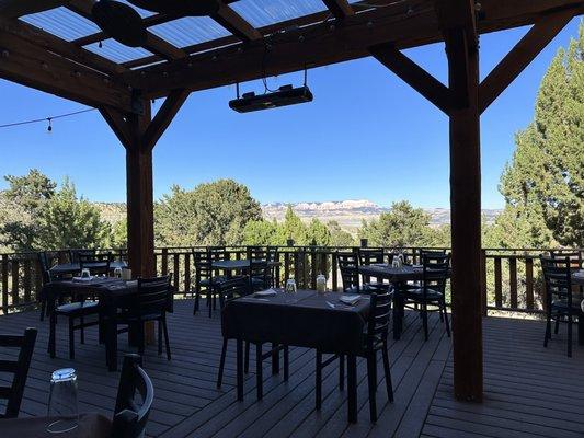 Outdoor dining room