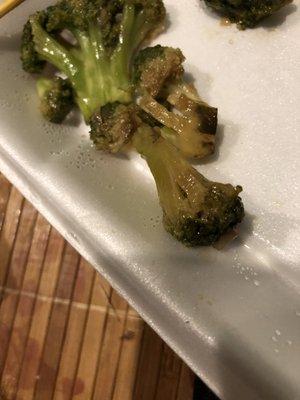 Moldy broccoli