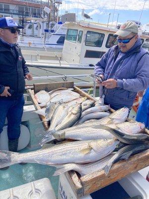 Jose Rocha & Captain Ron Nautilus Excursions SF Bay Fishing