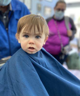 First time in for haircut