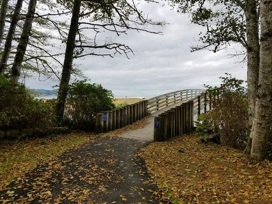 Bridge to water