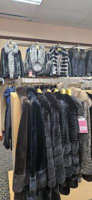 Beautifully crafted fur coats.