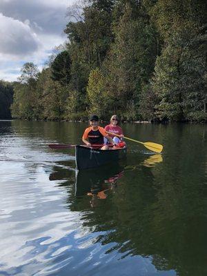 Great place to canoe