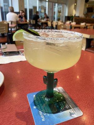 Just a classic margarita, always a favorite.