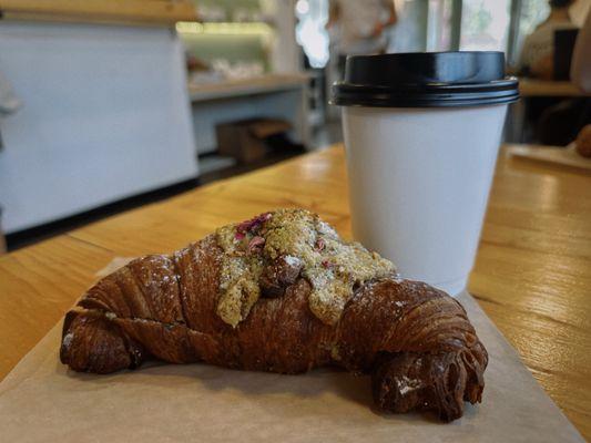 Pistachio Croissant + PSL