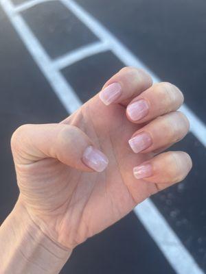 "Ombré" gel