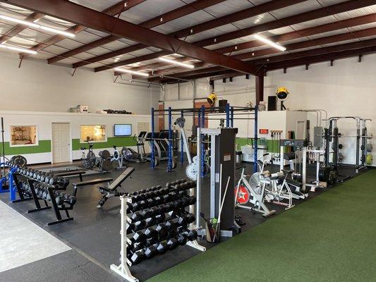 We continually update our space to give our trainees a wonderful fitness experience!