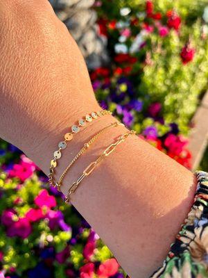 Permanent Bracelet Stack