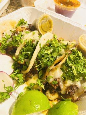 Birria tacos