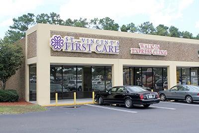 St. Vincent's First Care 
7963 Normandy Blvd
Jacksonville, Florida 32221