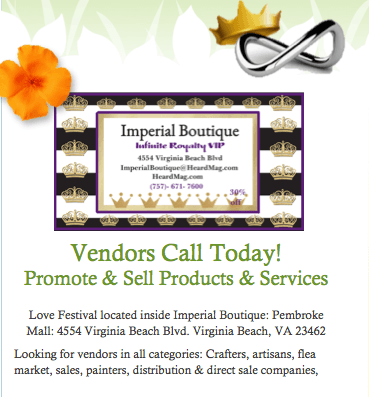 Looking for new products & services! All Entrepreneurs/Vendors can be promoted & sold!