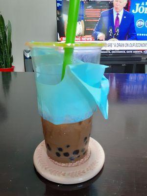 Milk coffee boba