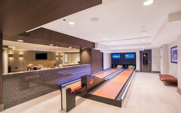 Game Room with Bowling