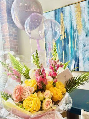 Bouquet Deliveries+Balloons