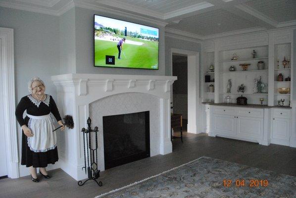 Mantel Mount Pro TV Installation