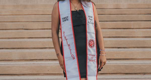 Graduation sash