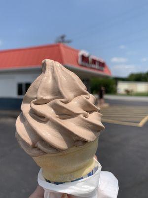 Junior soft serve.