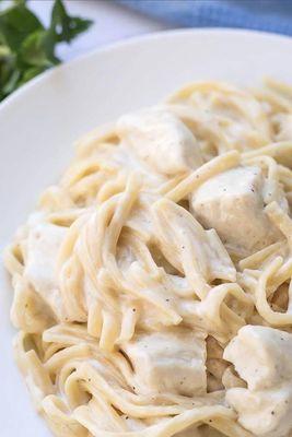 Fettuccini Alfredo with Chicken