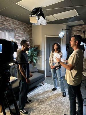 On Set Acting Training