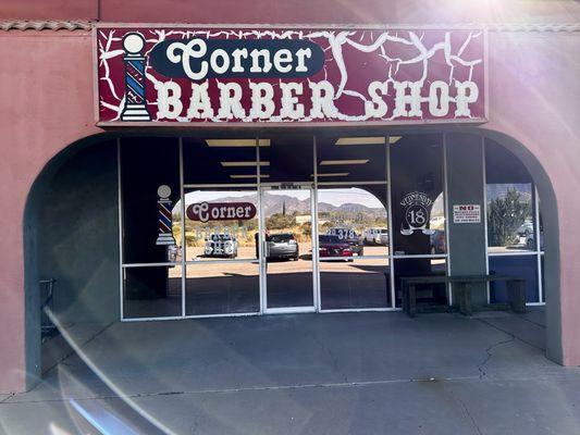 The outside sign has been beat to death by the sun, but don't let that fool you to the quality cuts provided inside.