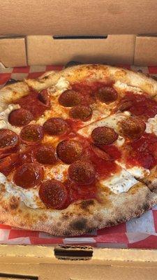 Pepperoni pizza